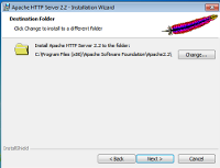 Ścieżka instalacyjna serwera Apache