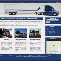 Strona firmy transportowej JS Trans Truck