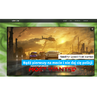 Strona salonu gier komputerowych